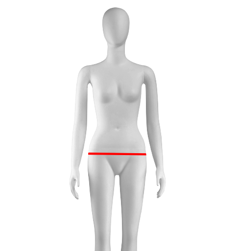 how to measure hip women